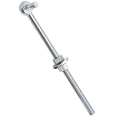 Stanley Stanley Hardware 130583 .62 x 12 In. Zinc Bolt Hook 5757133